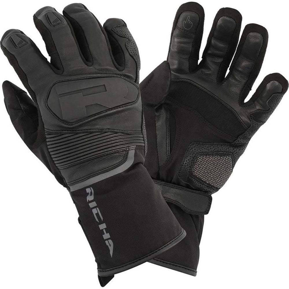 Richa Nautilus Leather Gloves Black