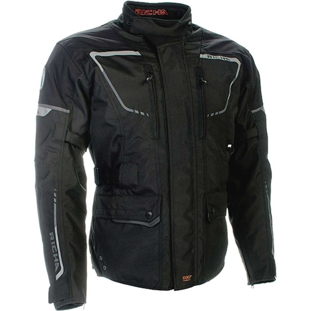 Richa Phantom 2 Ladies Textile Jacket Black