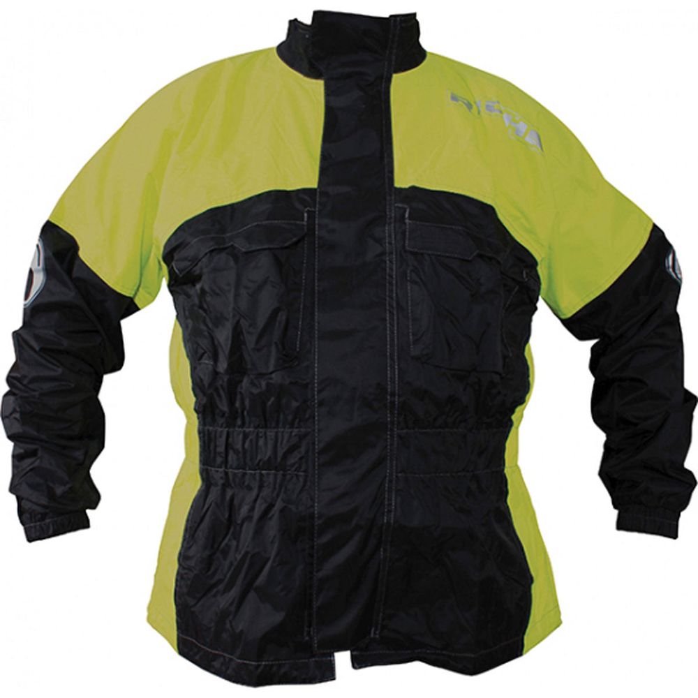 Richa Rain Warrior Over Jacket Black / Fluo Yellow