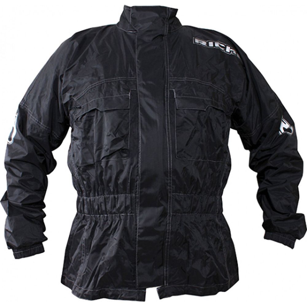 Richa Rain Warrior Over Jacket Black - FREE UK Shipping, FREE 365 Day Returns | Moto Central