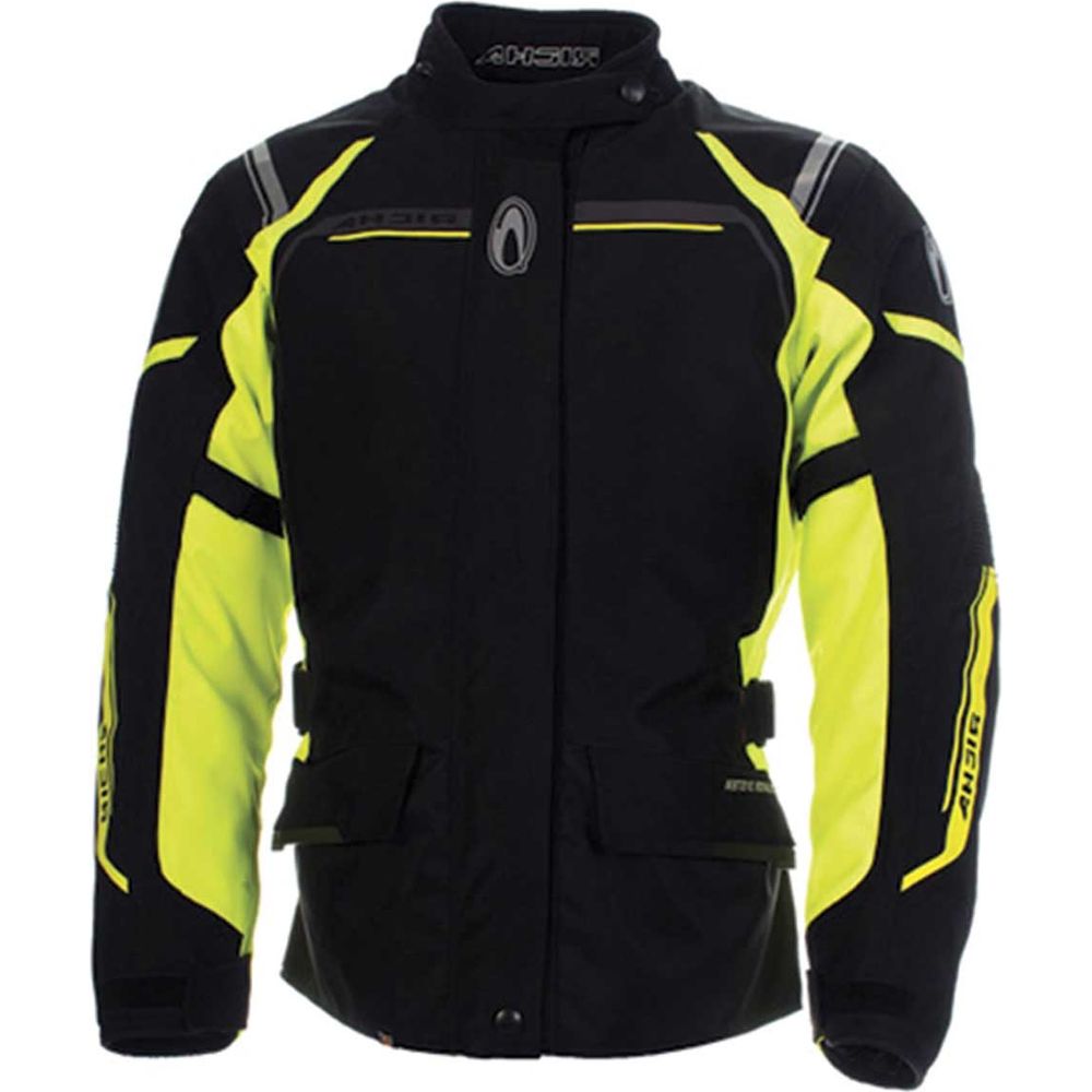 Richa Storm Textile Jacket Black / Fluo Yellow