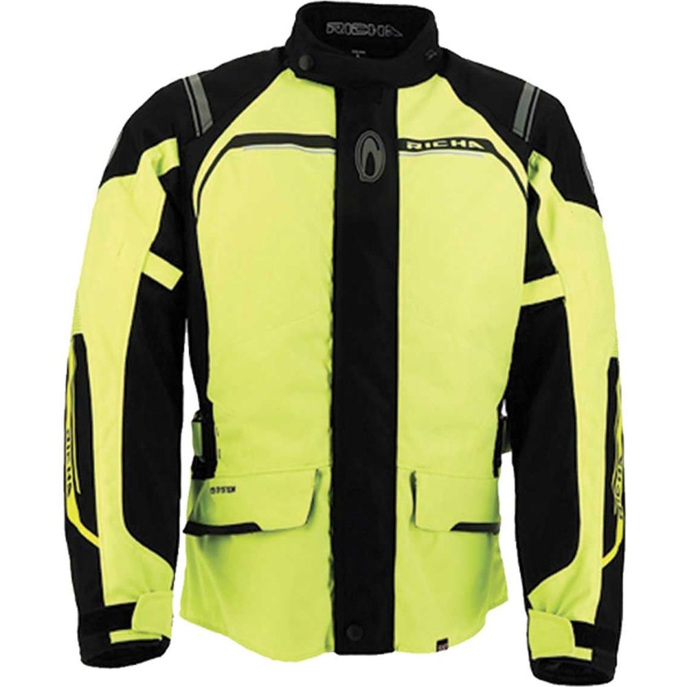 Richa Storm Textile Jacket Fluo Yellow