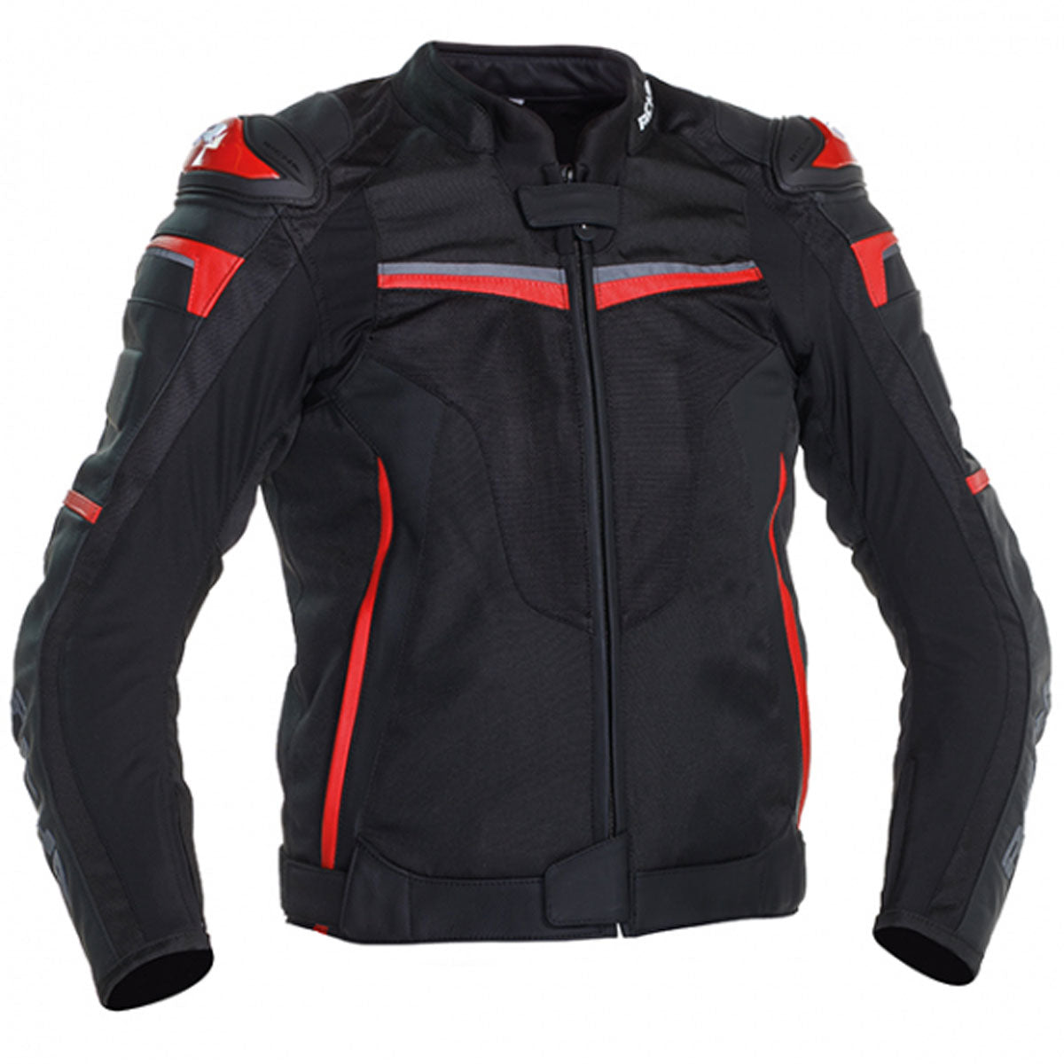 Richa Terminator Textile Jacket Black / Red - FREE UK Shipping, FREE 365 Day Returns | Moto Central