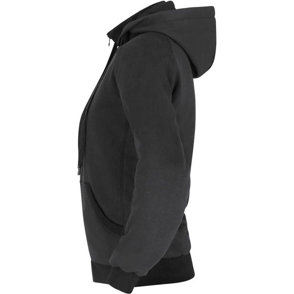 Richa Titan 2 Ladies Hoodie Black  - FREE UK Shipping, FREE 365 Day Returns | Moto Central