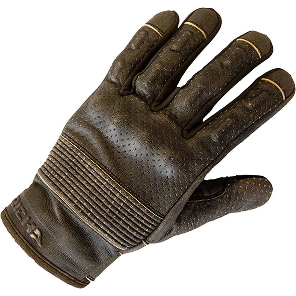 Richa Triton Leather Gloves Black / Brown