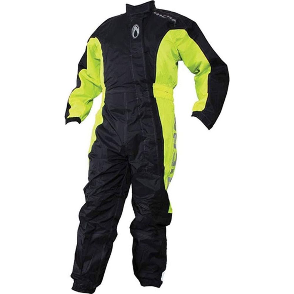 Richa Typhoon Overall One Piece Oversuit Black / Fluo Yellow