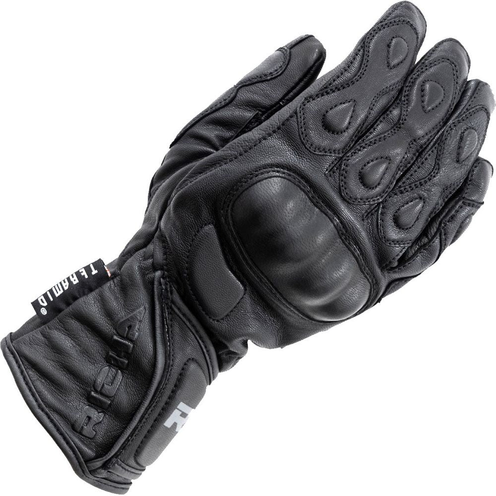 Richa Waterproof Racing Leather Gloves Black