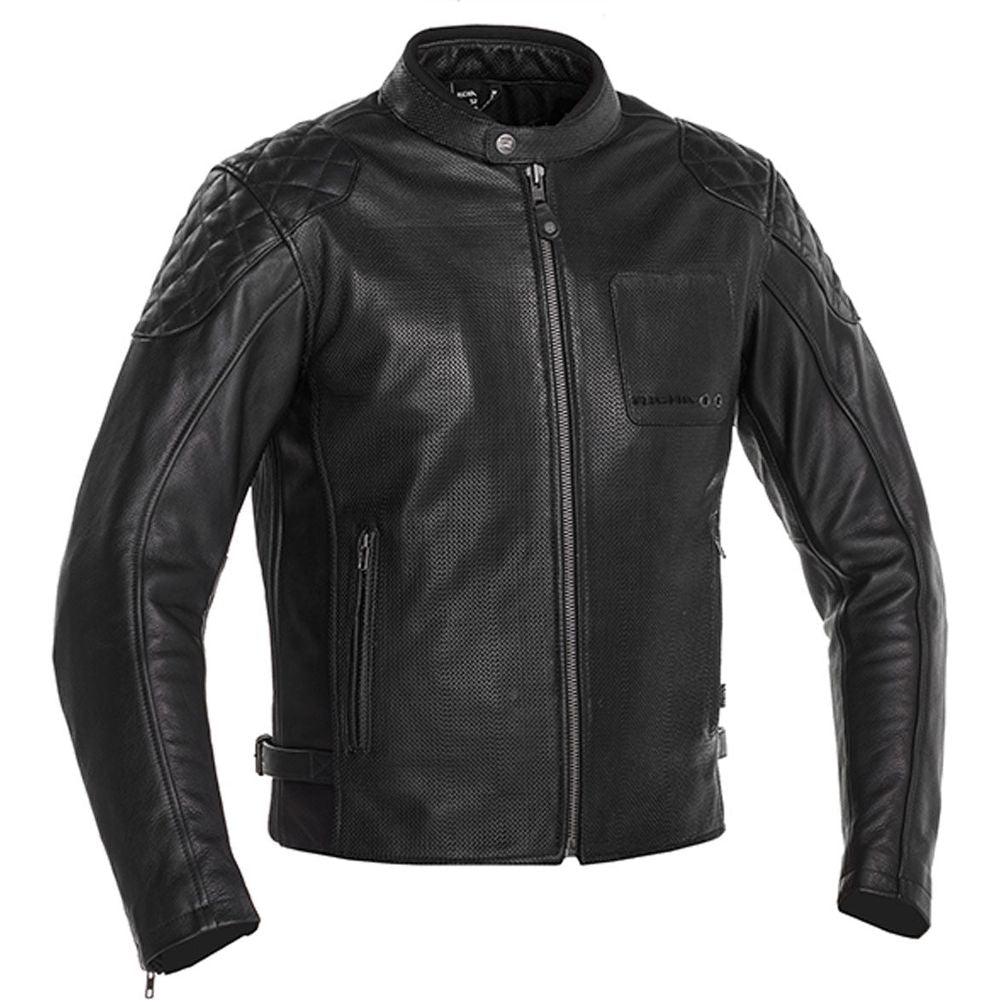 Richa Yorktown Leather Jacket Black