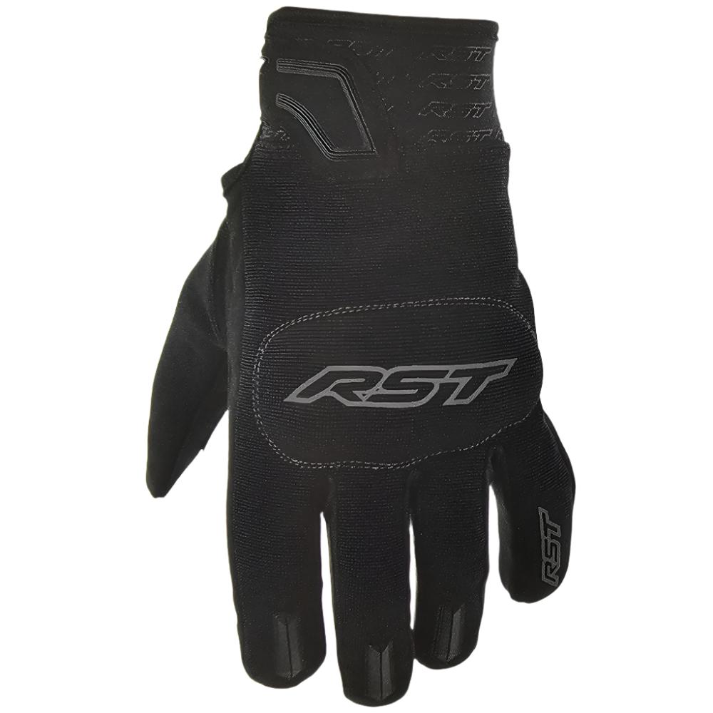 RST Rider CE Gloves Black - FREE UK Shipping, FREE 365 Day Returns | Moto Central