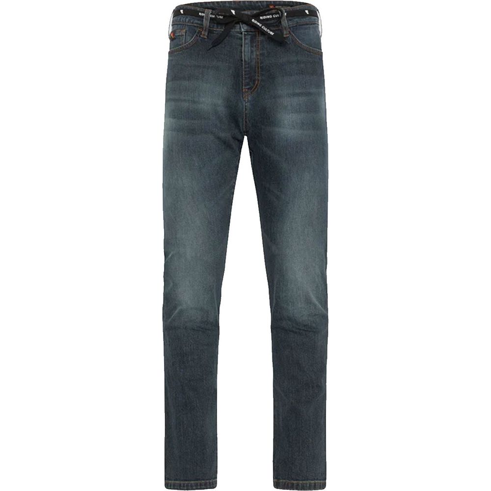 Riding Culture Straight Fit Denim Jeans Washed Blue