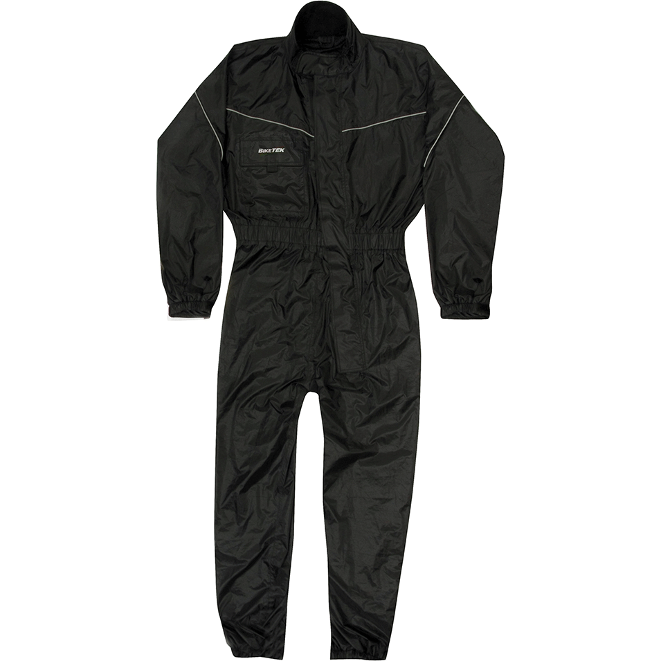 BikeTek One Piece Rainsuit Black