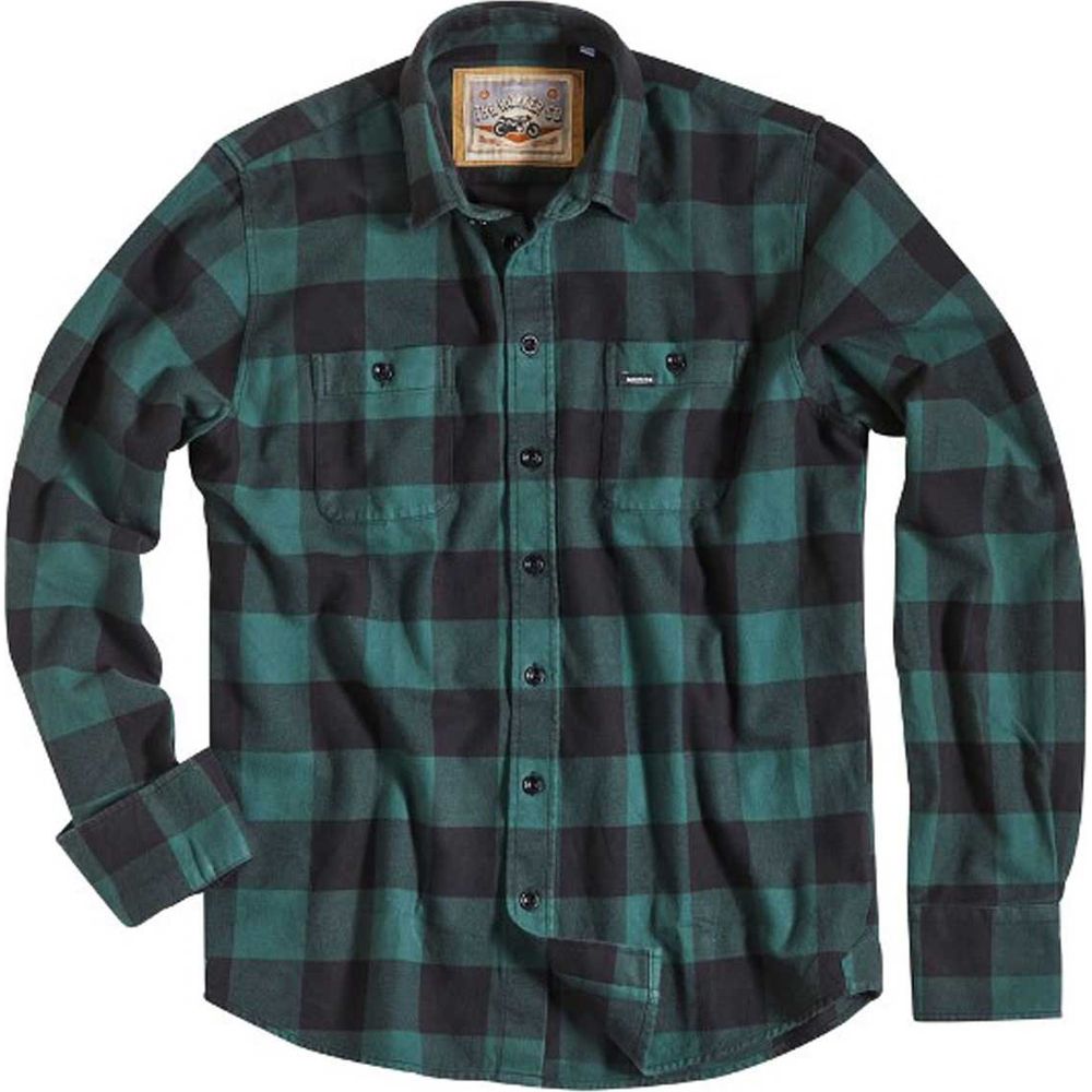 Rokker Denver Check Shirt Green