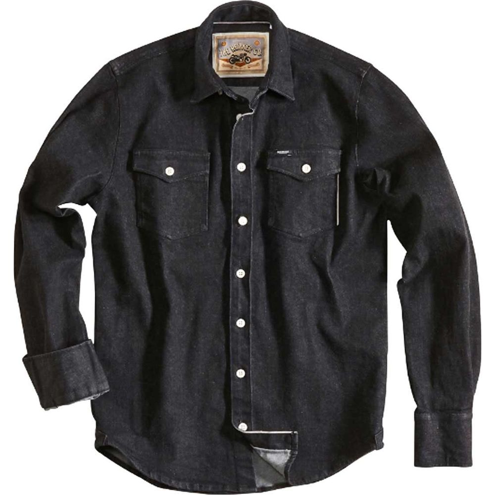 Rokker Maine Denim Shirt Black