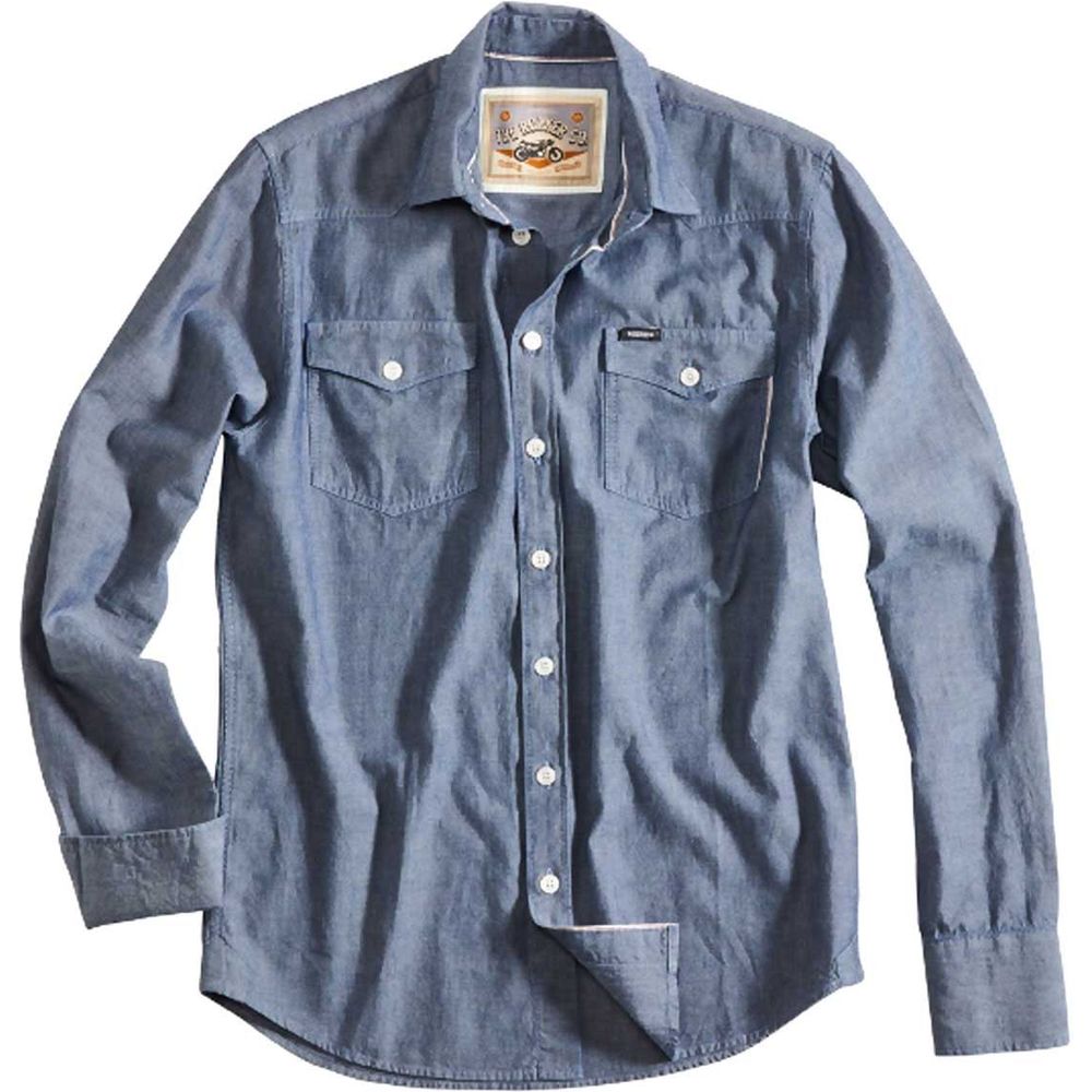 Rokker Michigan Shirt Blue