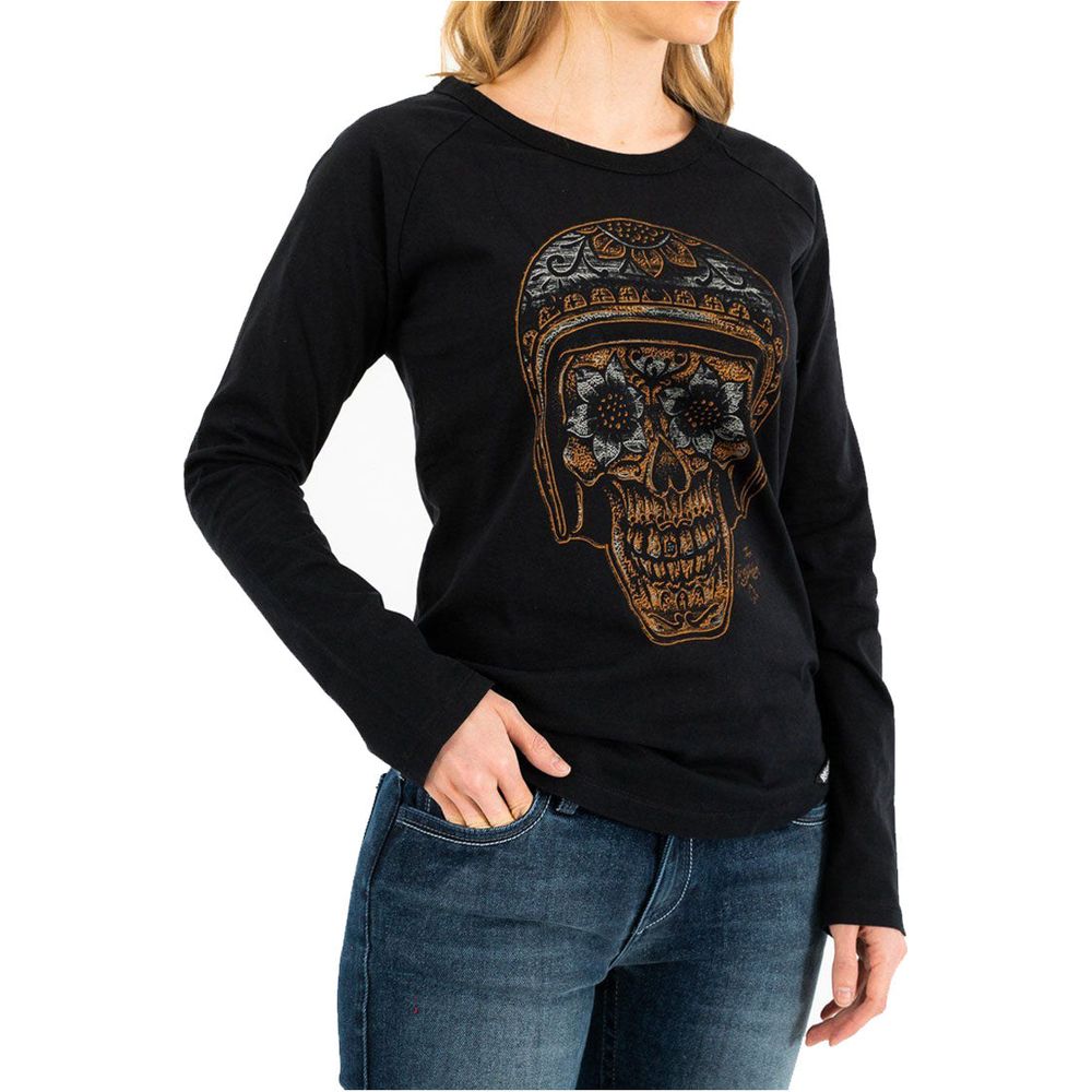 Rokker LA Catrina Long Sleeves Shirt Black