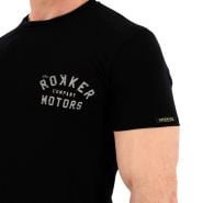 Rokker Performance Motors Patch T-Shirt Black - FREE UK Shipping, FREE 365 Day Returns | Moto Central