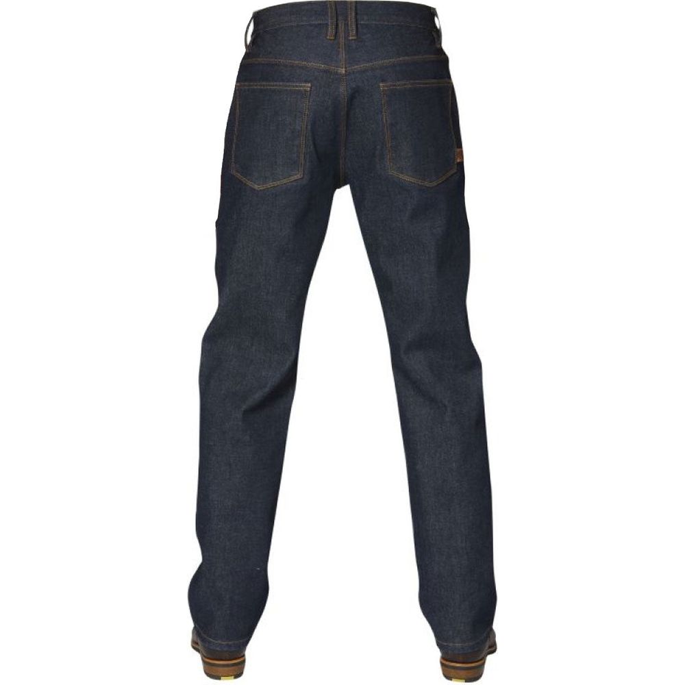 Rokker Revolution Straight Fit Denim Jeans Raw Blue - FREE UK Shipping, FREE 365 Day Returns | Moto Central