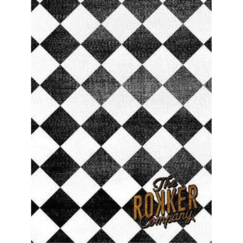 Rokker Checker Board Neck Tube Black / White - FREE UK Shipping, FREE 365 Day Returns | Moto Central