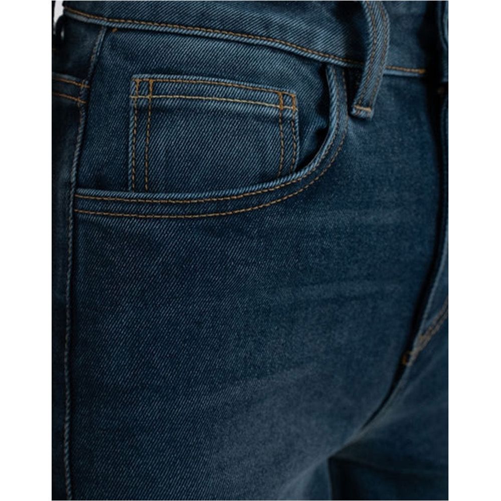 Rokker Rokkertech High Waist AA Denim Jeans Washed Blue - FREE UK Shipping, FREE 365 Day Returns | Moto Central