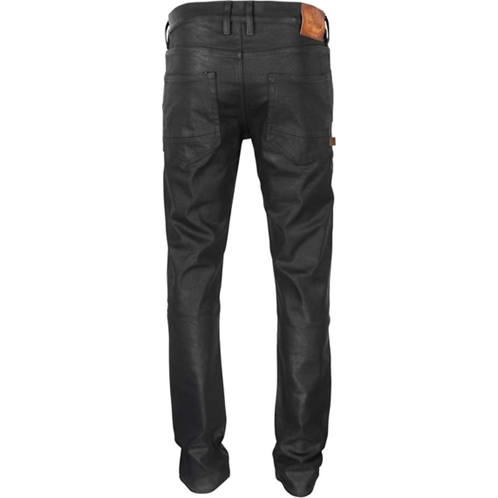 Rokker Rokkertech Slim Fit Denim Jeans Black - FREE UK Shipping, FREE 365 Day Returns | Moto Central