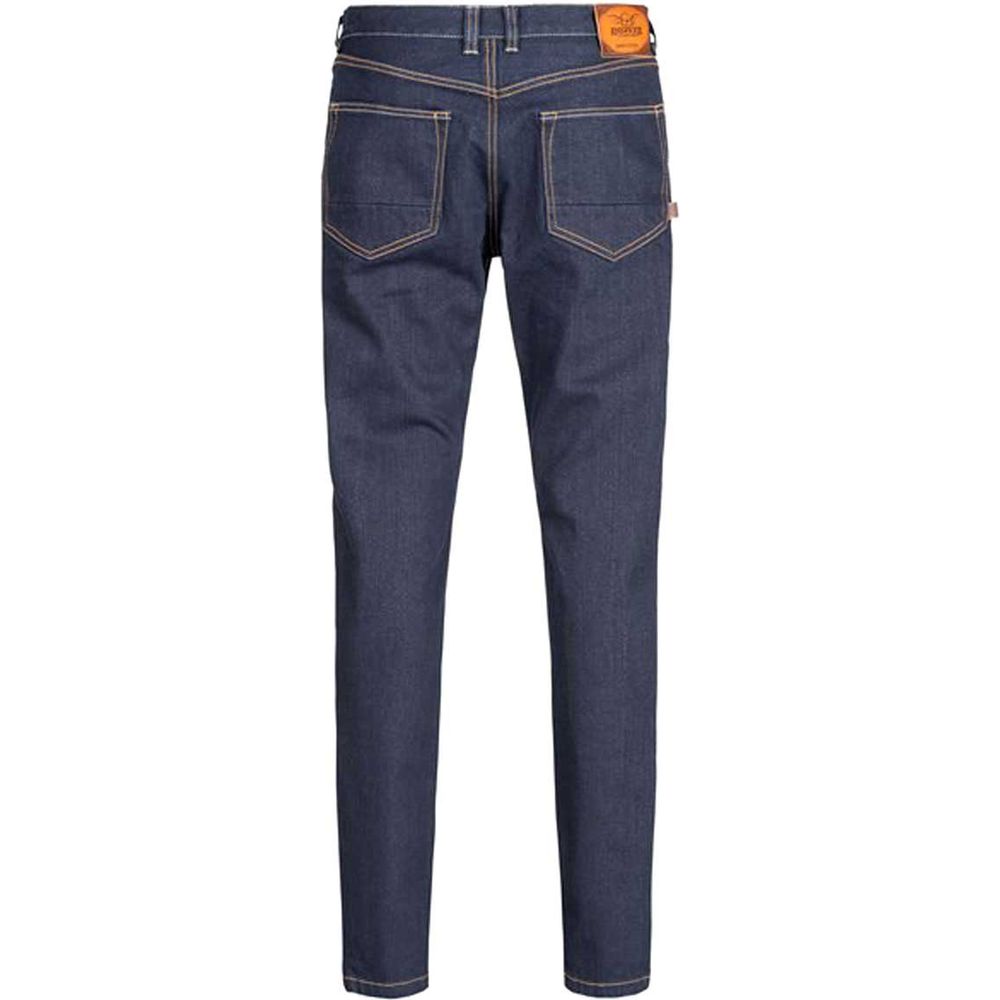 Rokker Rokkertech Raw Straight Fit Denim Jeans Blue - FREE UK Shipping, FREE 365 Day Returns | Moto Central