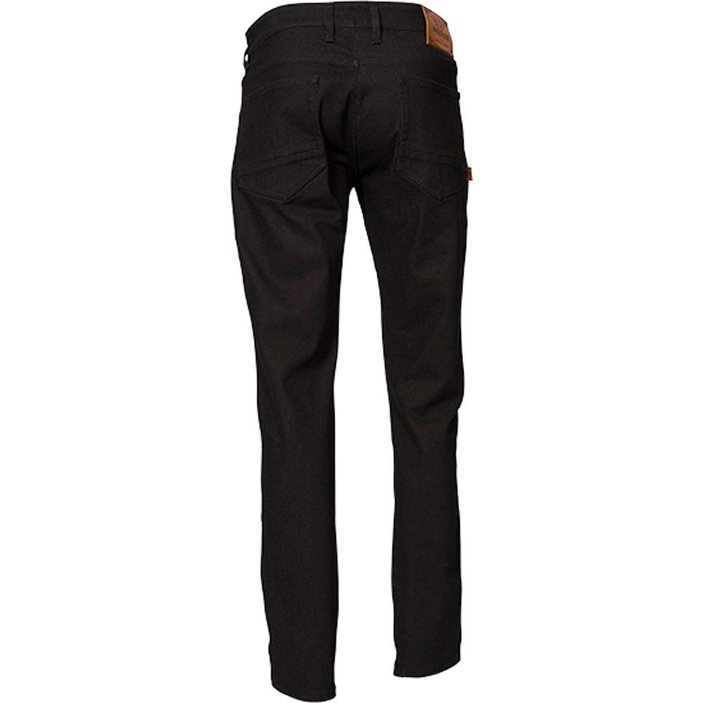 Rokker Rokkertech Tapered Slim Fit Denim Jeans Black / Black - FREE UK Shipping, FREE 365 Day Returns | Moto Central