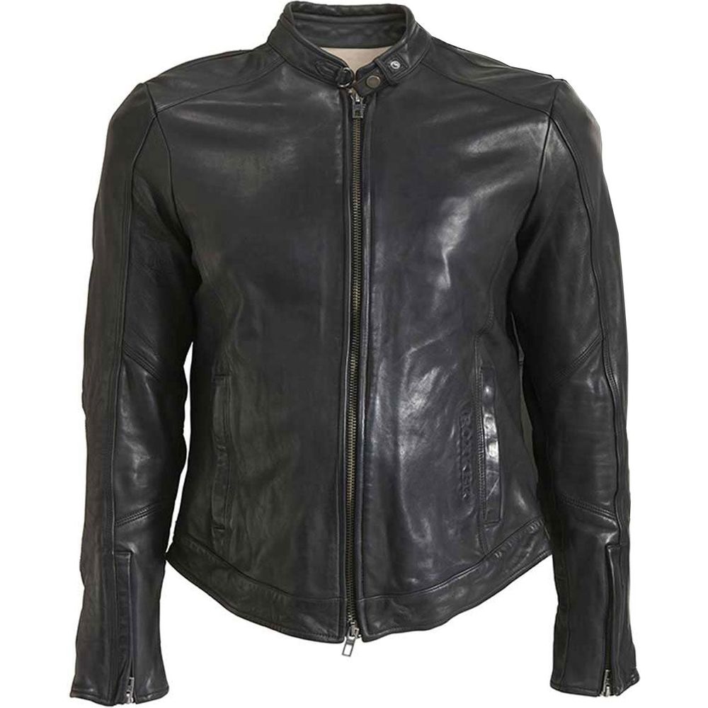 Rokker Street Leather Jacket Black