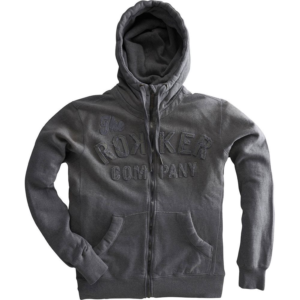 Rokker TRC Zipper Hoodie Dark Grey