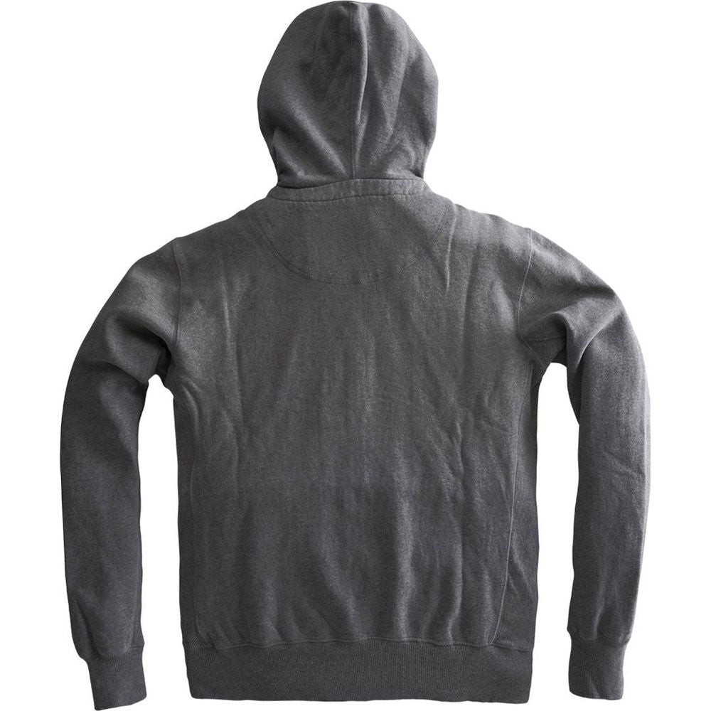 Rokker TRC Zipper Hoodie Dark Grey - FREE UK Shipping, FREE 365 Day Returns | Moto Central