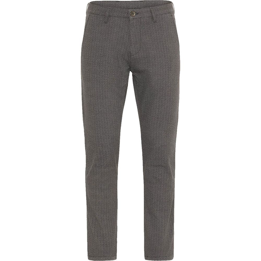 Rokker Tweed Tapered Slim Fit Chinos Grey