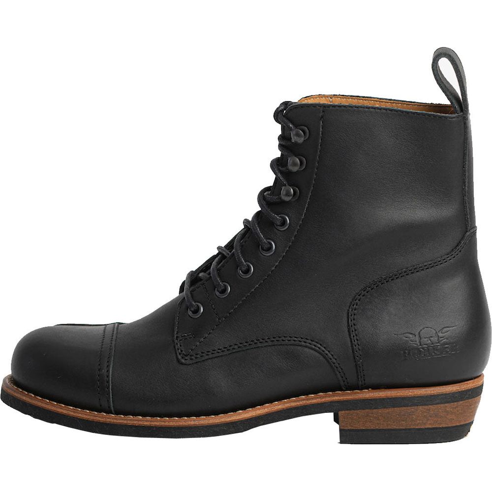 Rokker Urban Rebel Leather Boots Black