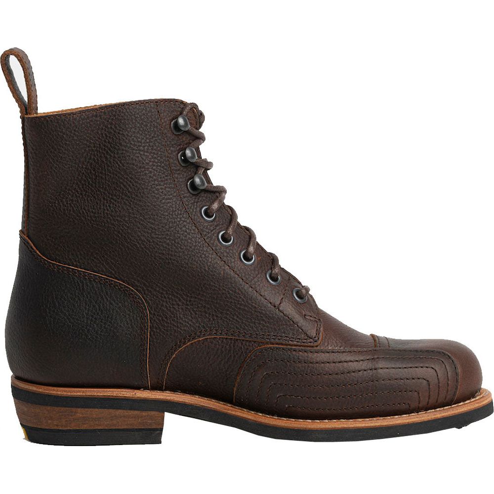 Rokker Urban Rebel Leather Boots Brown