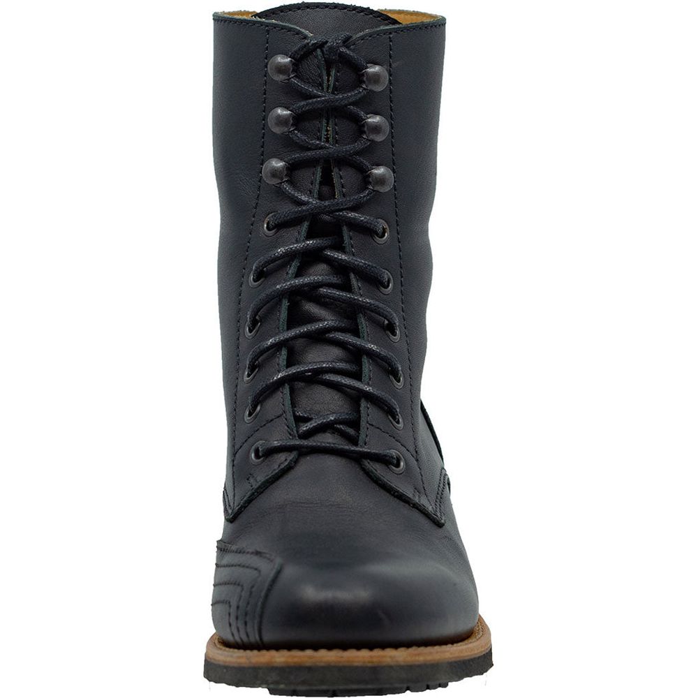 Rokker Urban Rebel Ladies Leather Boots Black