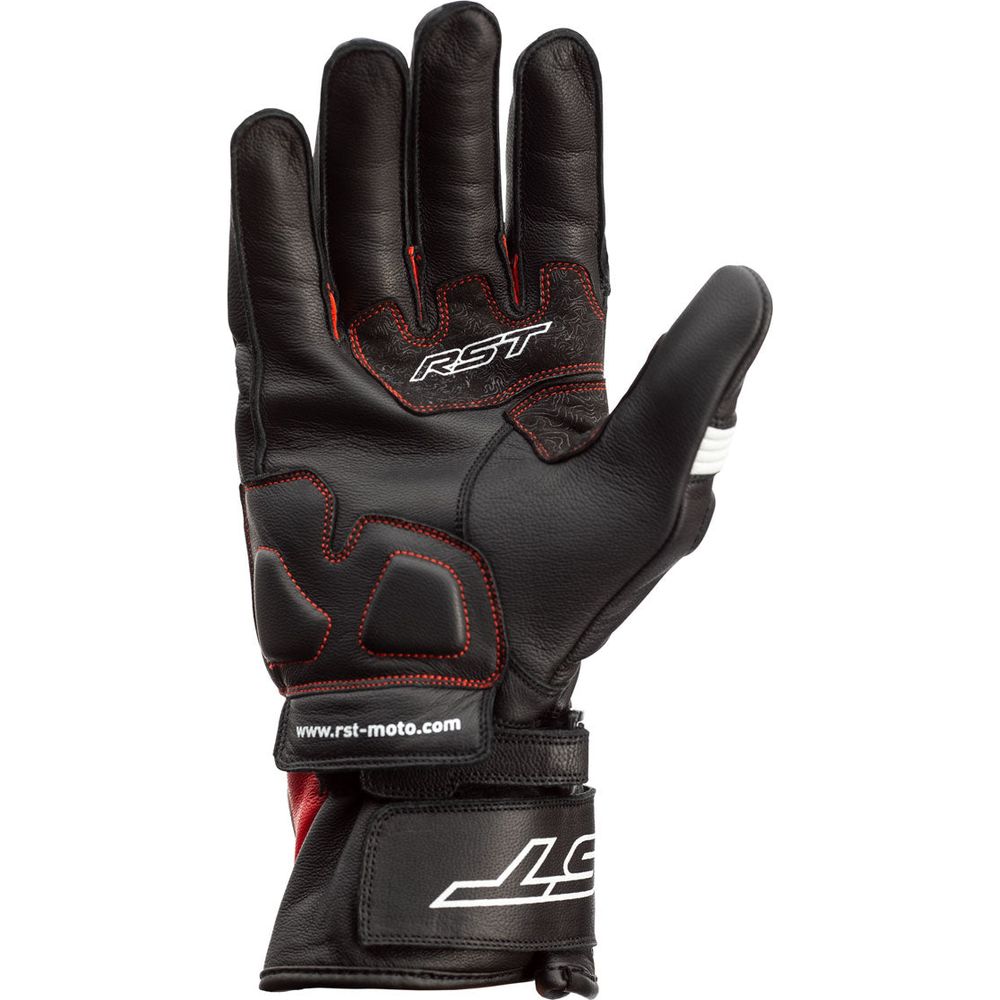 RST Pilot CE Gloves Black / Red / White