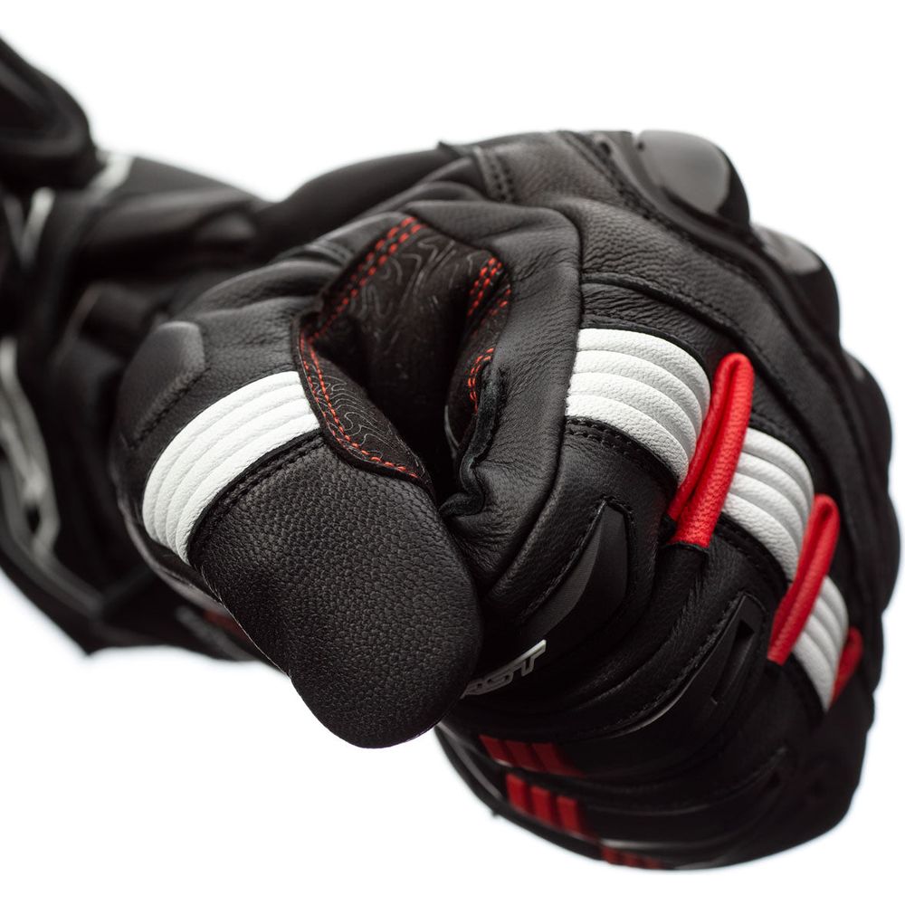 RST Pilot CE Gloves Black / Red / White