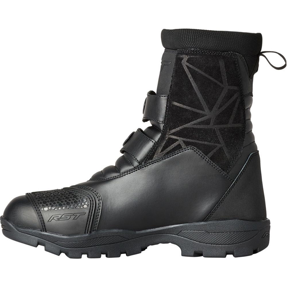 RST Adventure-X Mid CE Waterproof Boots Black - FREE UK Shipping, FREE 365 Day Returns | Moto Central