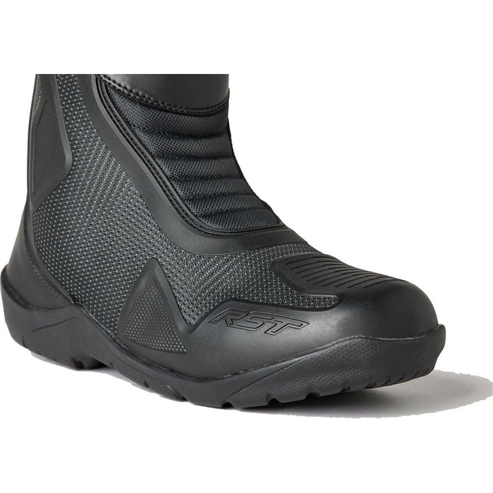 RST Atlas Mid CE Waterproof Boots Black - FREE UK Shipping, FREE 365 Day Returns | Moto Central