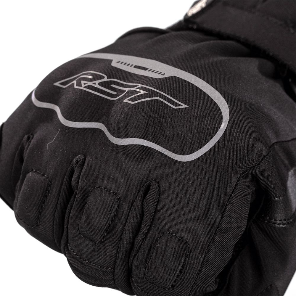 RST Axiom CE Waterproof Gloves Black  - FREE UK Shipping, FREE 365 Day Returns | Moto Central