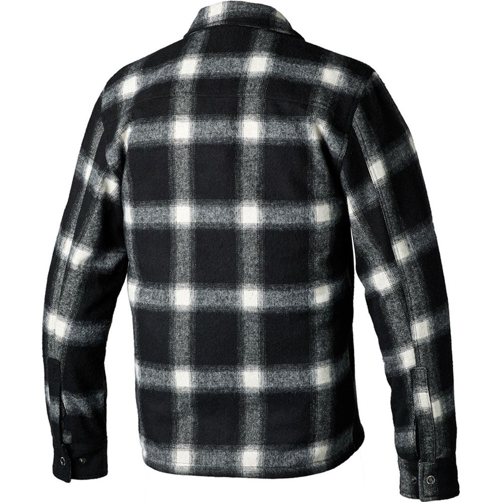 RST Brushed CE Textile Shirt Black / White Check