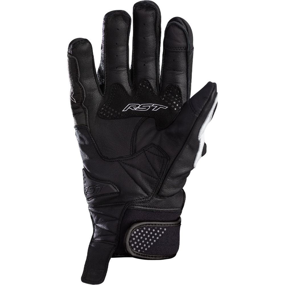 RST Freestyle 2 CE Gloves Black / White / White - FREE UK Shipping, FREE 365 Day Returns | Moto Central