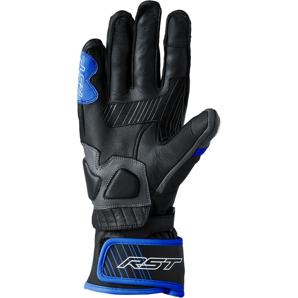 RST Fulcrum CE Gloves Grey / Blue / Black - FREE UK Shipping, FREE 365 Day Returns | Moto Central