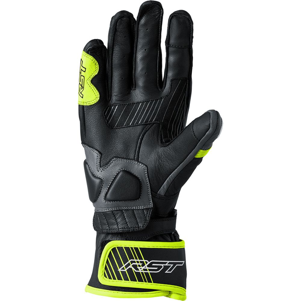 RST Fulcrum CE Gloves Grey / Fluo Yellow / Black