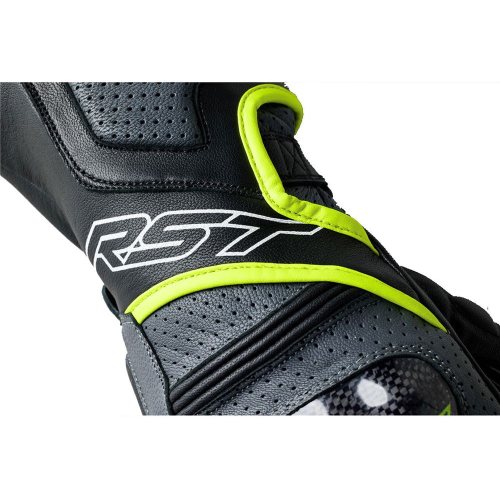 RST Fulcrum CE Gloves Grey / Fluo Yellow / Black