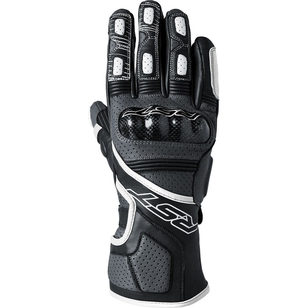 RST Fulcrum CE Gloves Grey / White / Black