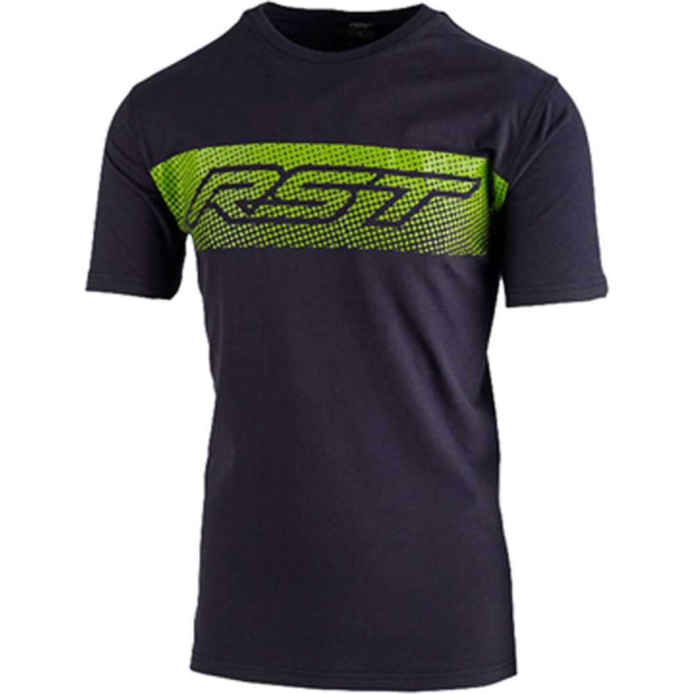 RST Gravel T-Shirt Navy / Lime Green