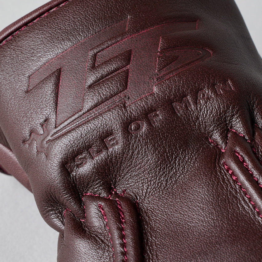 RST IOM TT Hillberry 2 CE Gloves Oxblood