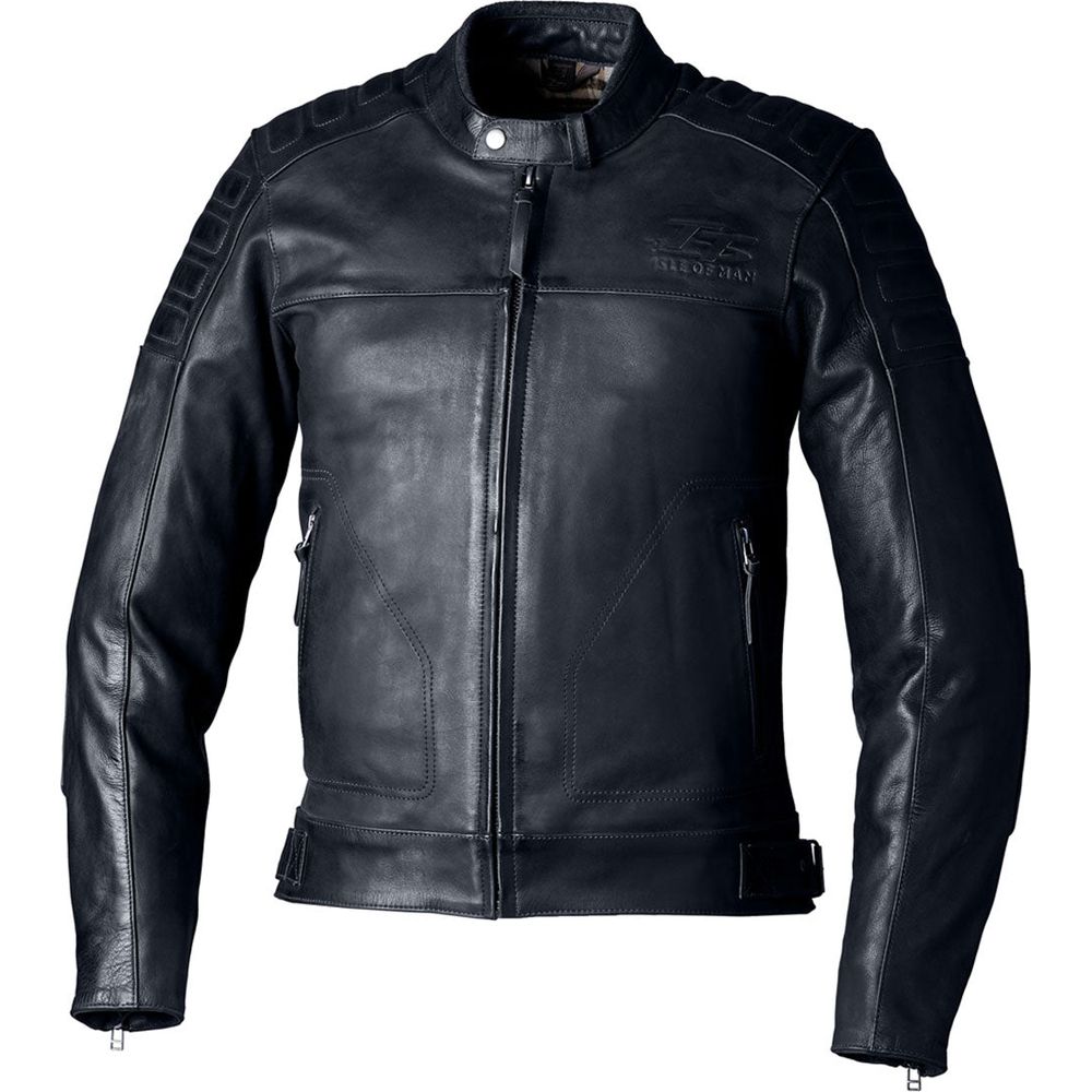 RST IOM TT Brandish 2 CE Leather Jacket Black