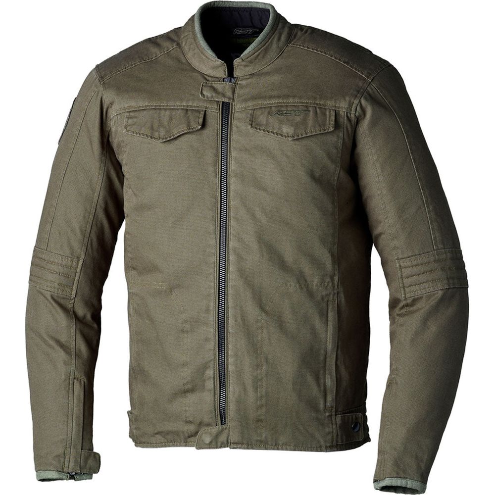 RST IOM TT Crosby 2 CE Textile Jacket Olive