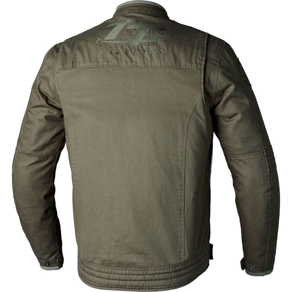 RST IOM TT Crosby 2 CE Textile Jacket Olive - FREE UK Shipping, FREE 365 Day Returns | Moto Central