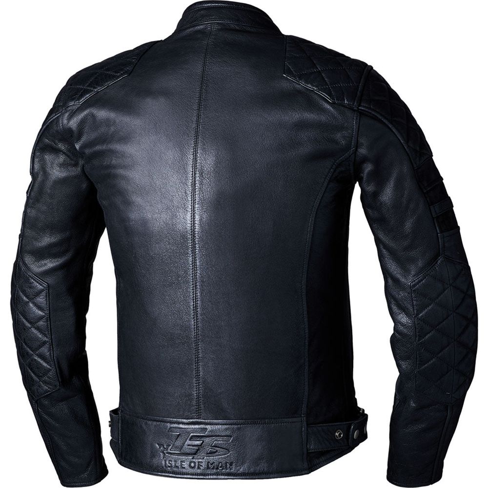 RST IOM TT Hillberry 2 CE Leather Jacket Black